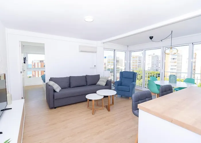 250m Playa/beach, Wifi, A/a, Smart Tv, Parking * Benidorm